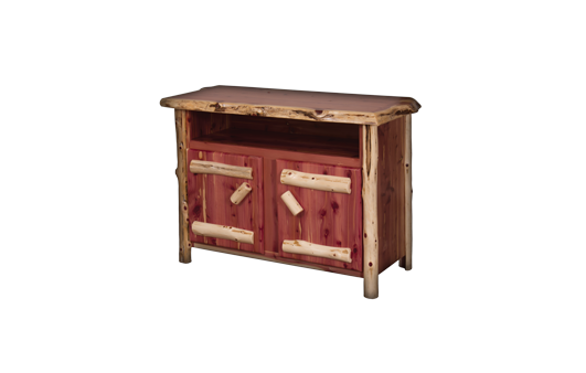 16" Diamond Log Mirror