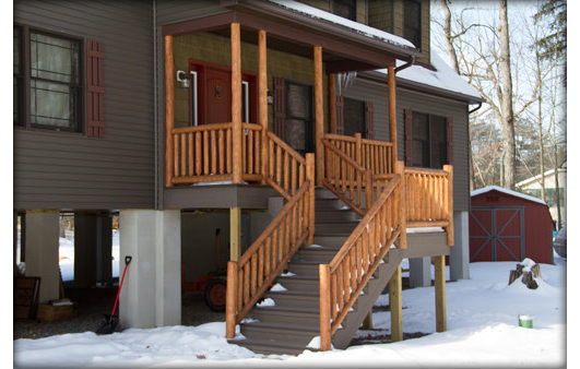 Santa-Fe Loveseat Side View