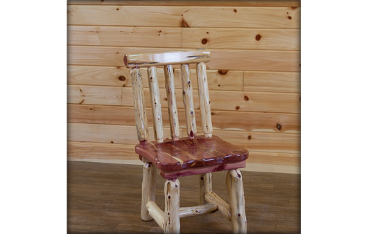 Half Log Bench. Available in 2' to 8' lengths